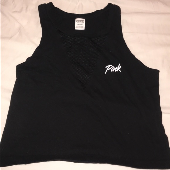 PINK Victoria's Secret Tops - Pink shirt with mesh